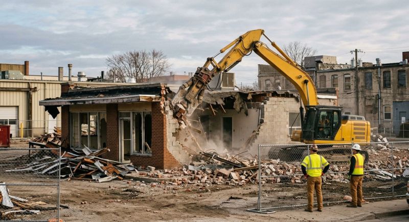 Industrial Demolition in Sacramento, CA