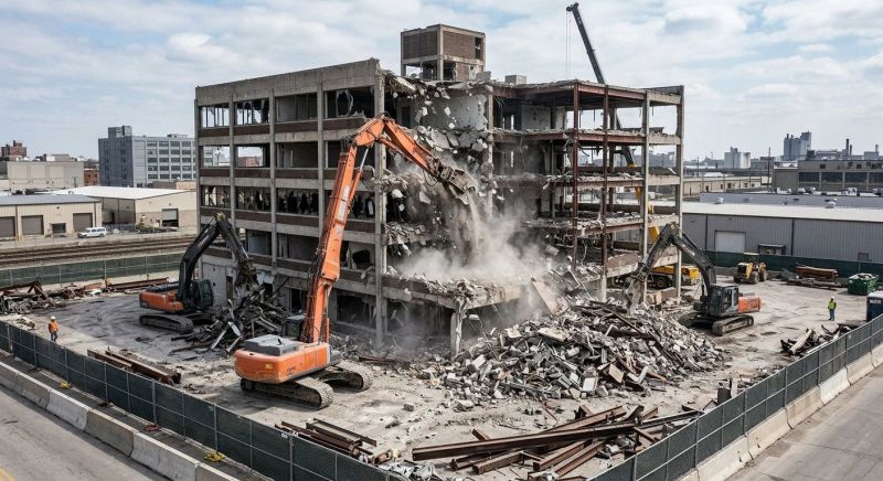 Commercial Property Demolition in Bergen County, NJ