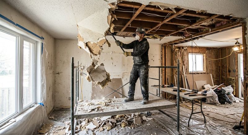 Drywall Removal in Bergen County, NJ
